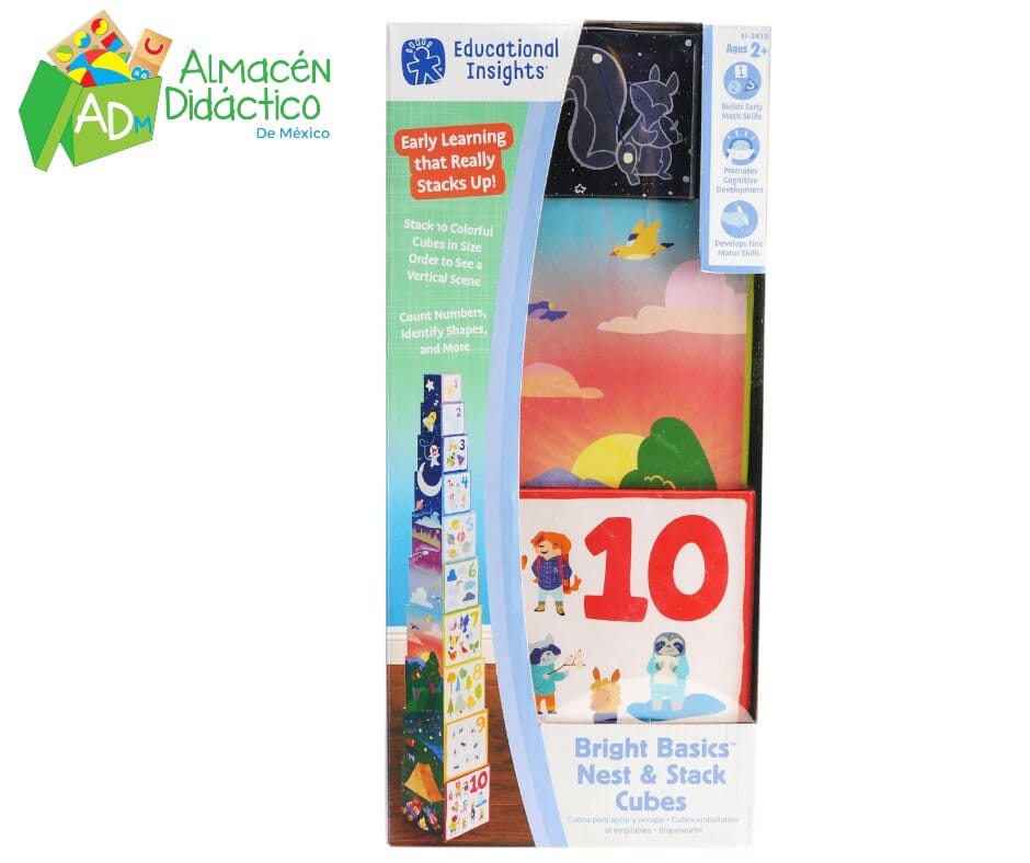 BRIGHT BASICS CUBOS PARA APILAR