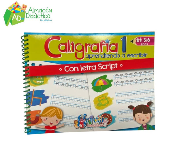 CALIGRAFIA 1 APRENDO A ESCRIBIR