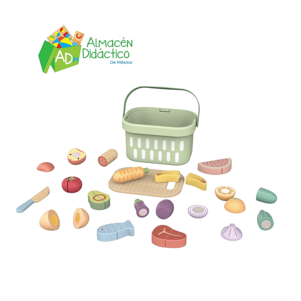 CANASTA DE FRUTAS PARA CORTAR