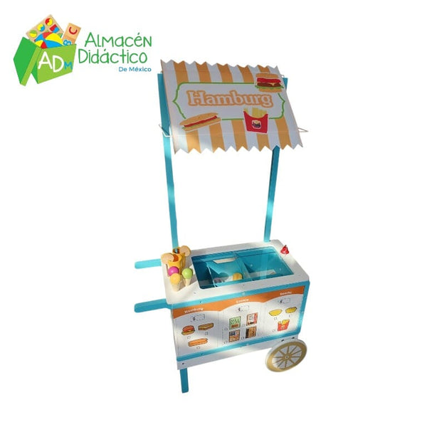 CARRITO 2 EN 1 HELADOS / HAMBURGUESA