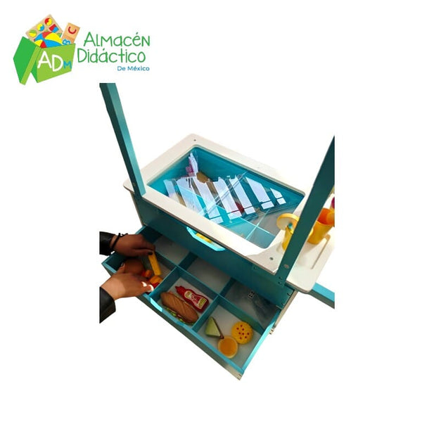 CARRITO 2 EN 1 HELADOS / HAMBURGUESA