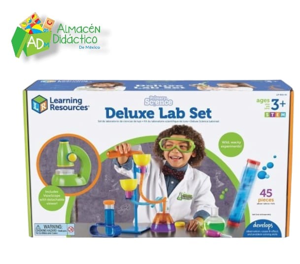 CONJUNTO DE LABORATORIO DE LUJO DE CIENCIA DE PRIMARIA - PRIMARY SCIENCE DELUXE LAB SET