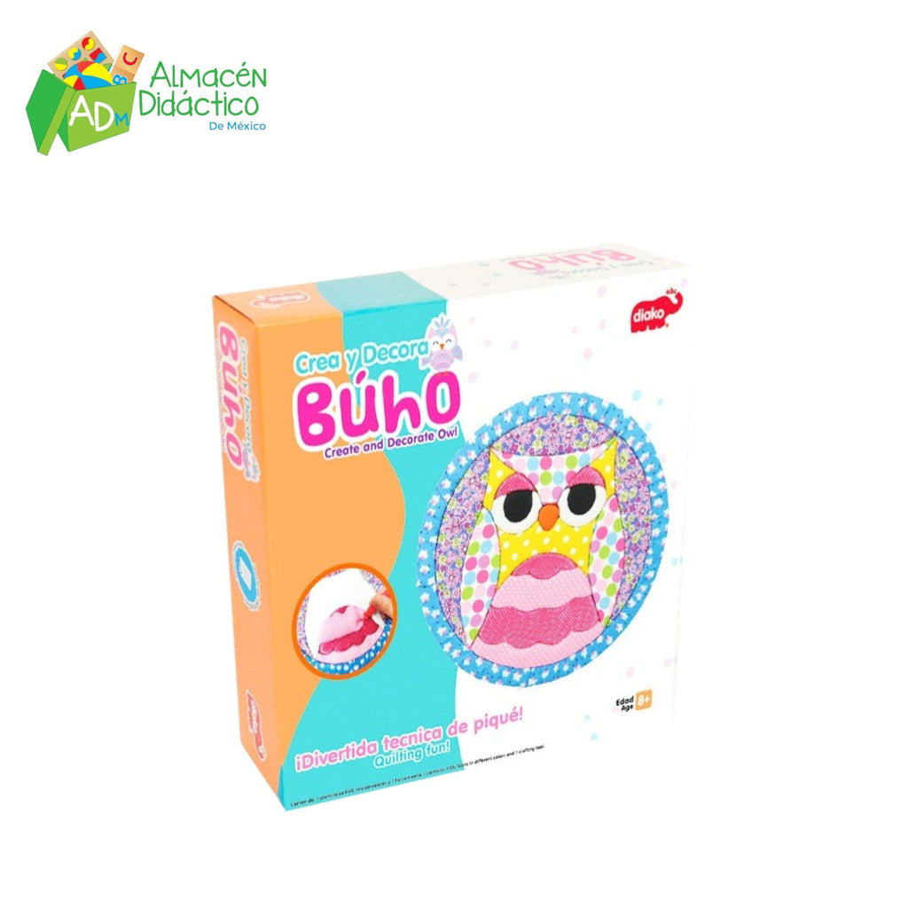 CREA Y DECORA BUHO