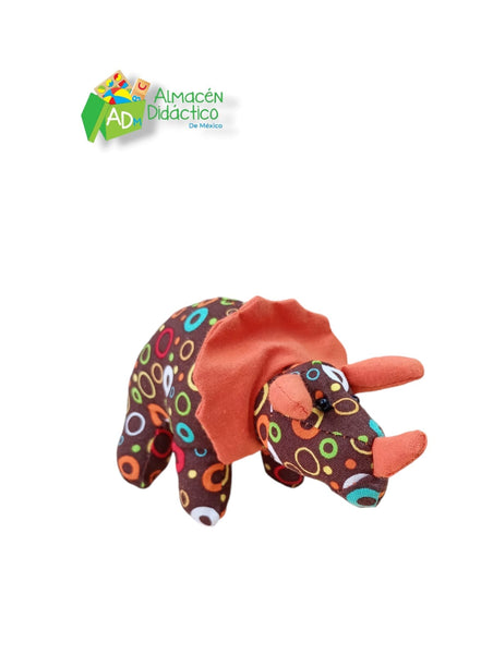 DINOSAURIO MINI DE TELA- MULTI COLOR