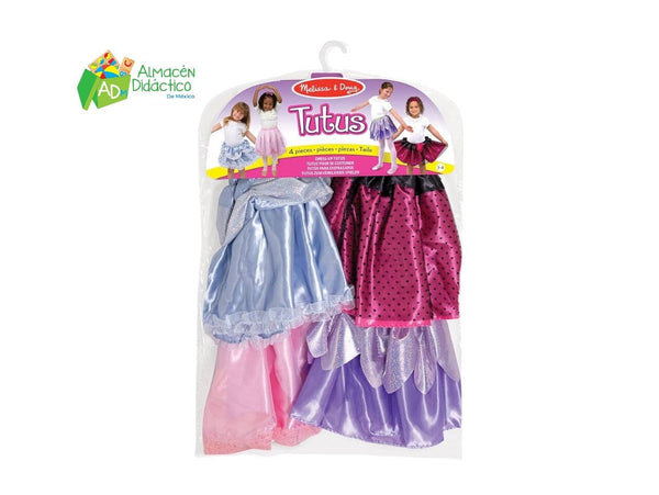 DISFRAZ DE TUTUS - MELISSA & DOUG - DRESS UP TUTUS