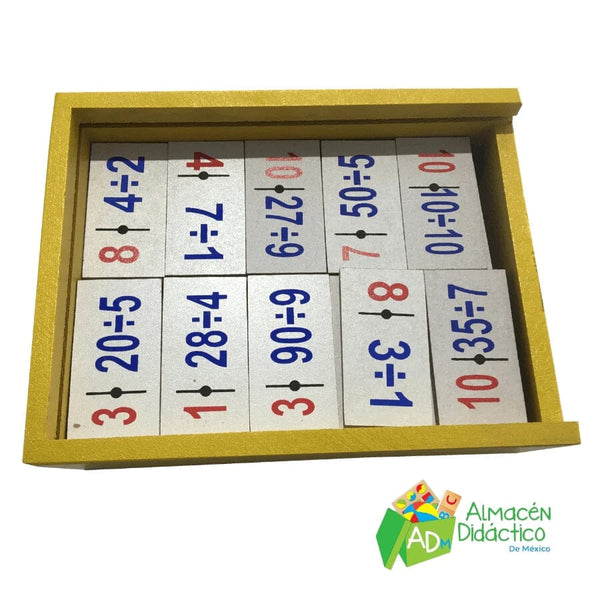 DOMINO BASICO DIVISIONES