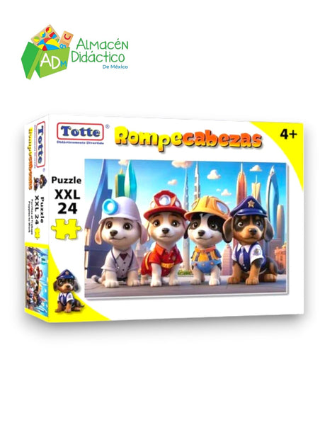 ROMPECABEZAS PERRITOS AL TRABAJO