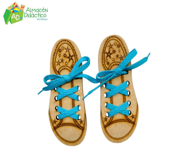 PLANTILLA GRANDE PARA ATAR CORDONES DOS PIEZAS