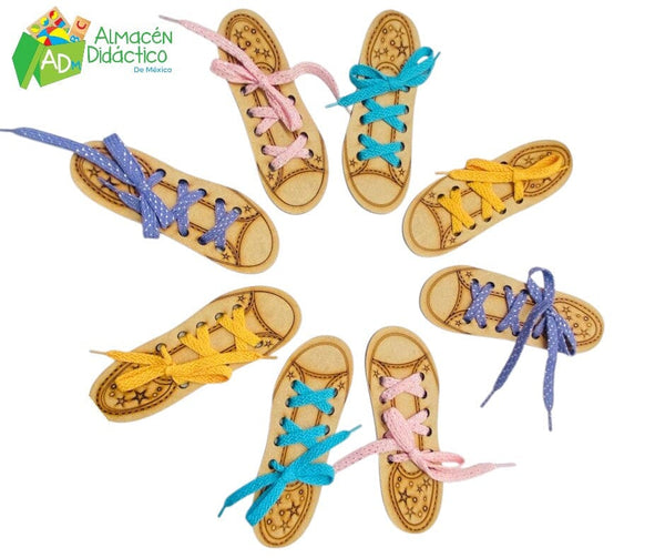 PLANTILLA GRANDE PARA ATAR CORDONES DOS PIEZAS