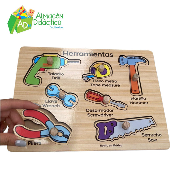 RESAQUE CON PIJA HERRAMIENTAS