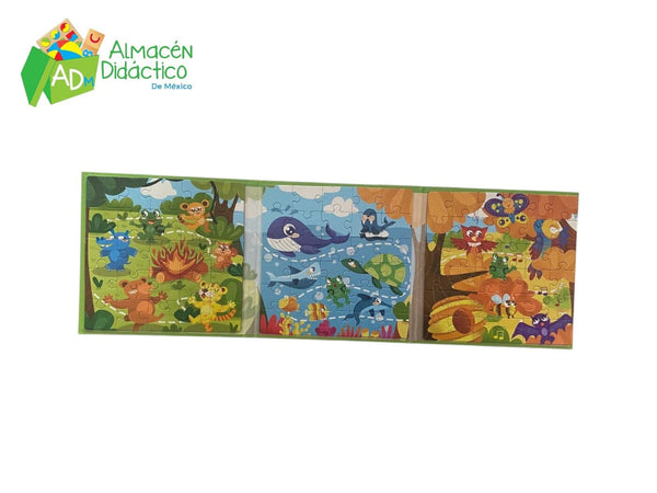 ROMPECABEZAS 3 EN 1 SELVA