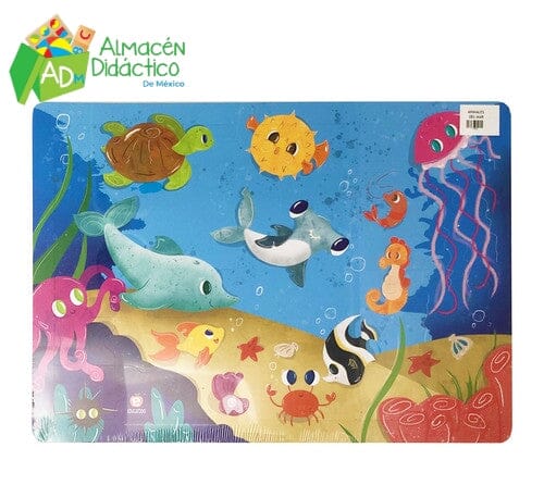 ROMPECABEZAS ANIMALES DEL MAR