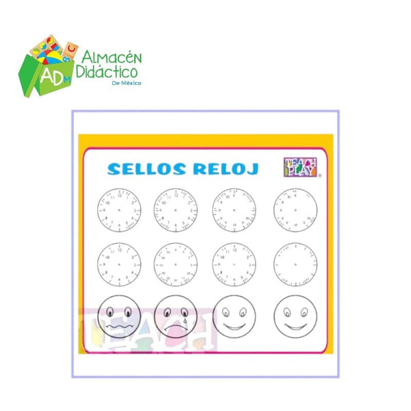 SELLOS RELOJ 12 PZAS