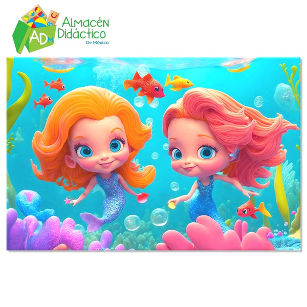 ROMPECABEZAS LAS SIRENITAS