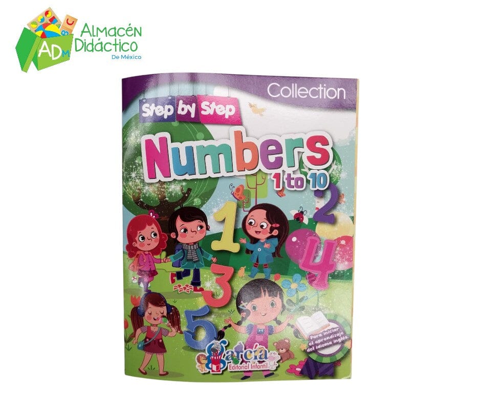 STEP BY STEP - NUMBERS 1 A TO 10