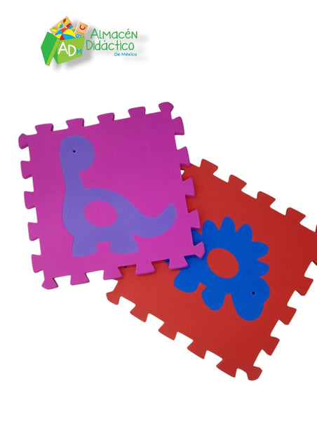 TAPETE DE FOAMY-DINOSAURIOS