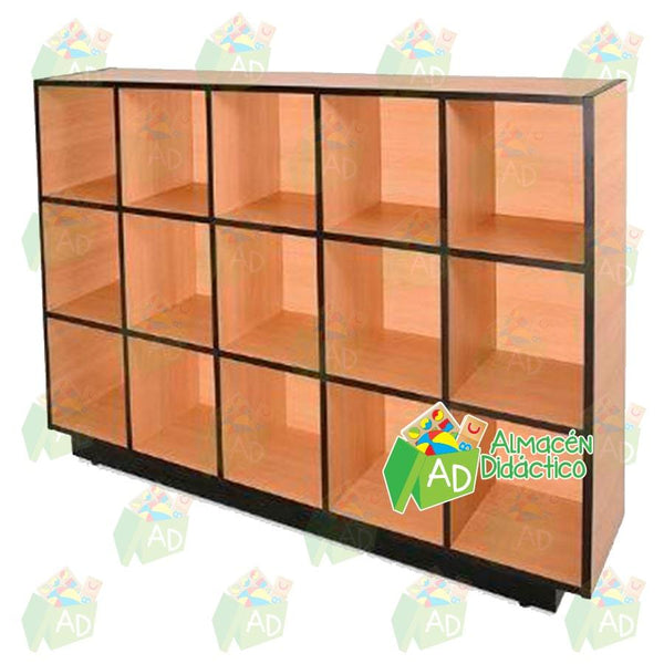 LIBRERO CUBIERTA DE LAMINADO PLÁSTICO (SOBRE PEDIDO)