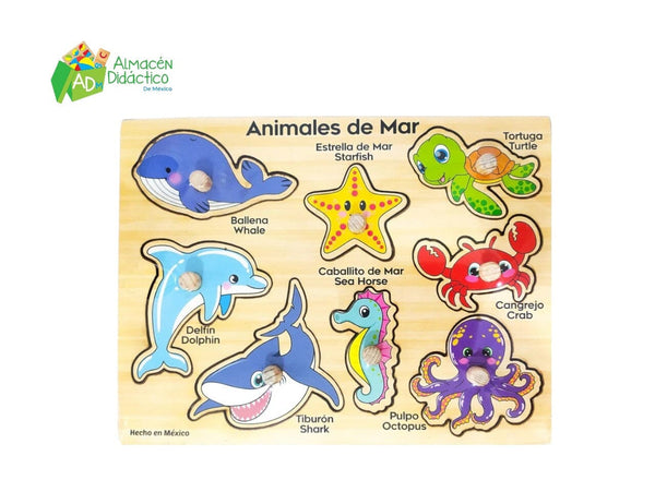 ROMPECABEZAS DE ANIMALES CON PIJA