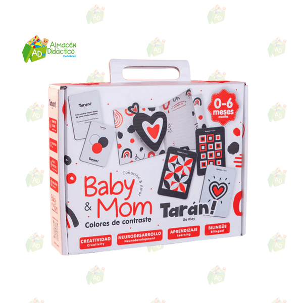 KIT BABY & MOM COLORES DE CONTRASTE PARA ESTIMULACIÓN VISUAL