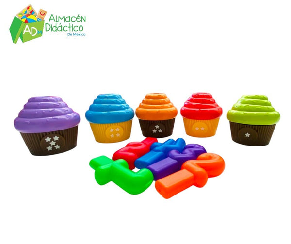 CUPCAKES NUMERICOS