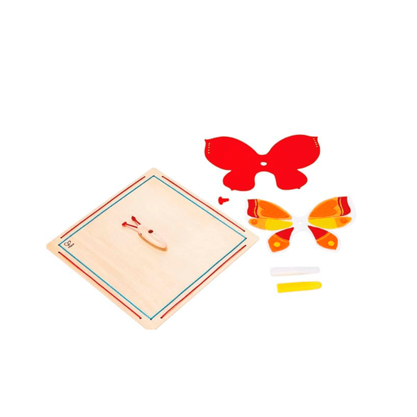 Hermosa mariposa Hape