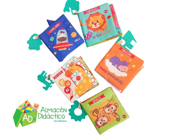 LIBROS DE TELA MORDEDERA Y SONIDOS