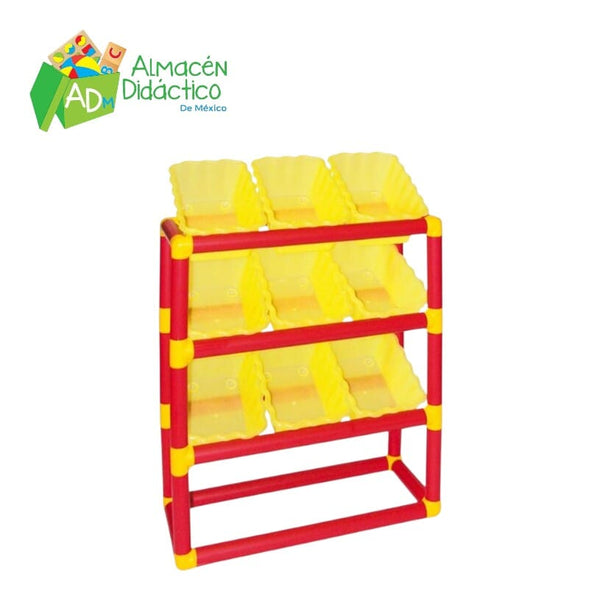 MINI EXHIBIDOR CON 9 CHAROLAS