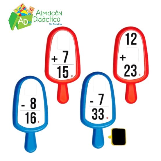 PALETAS SUMAS Y RESTAS