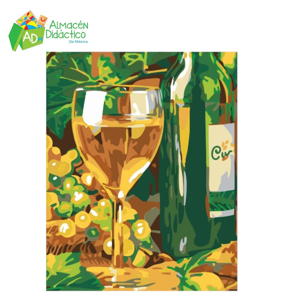 PINTA POR NUMERO - PRO VINO DE MESA