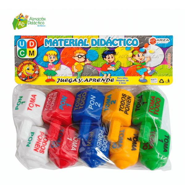 PIRINOLA DE PLASTICO 10 PZS
