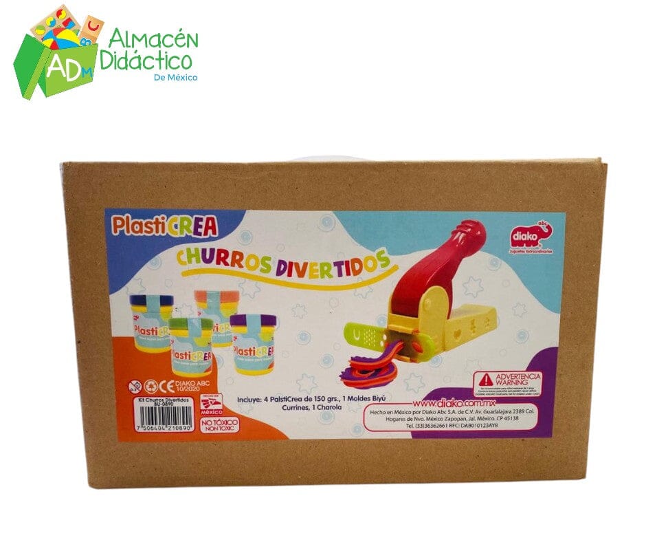 PLASTICREA CHURROS DIVERTIDOS