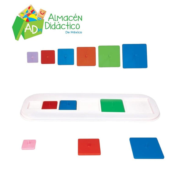 RESAQUE DECRECIENTE DE CUADROS DE PLÁSTICO