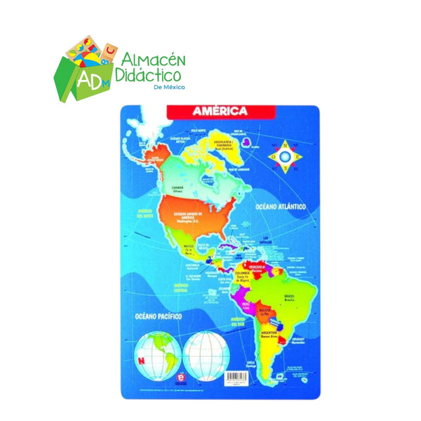 ROMPECABEZAS DE AMERICA