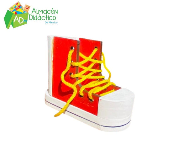 ZAPATO GRANDE PARA ATAR CORDONDES