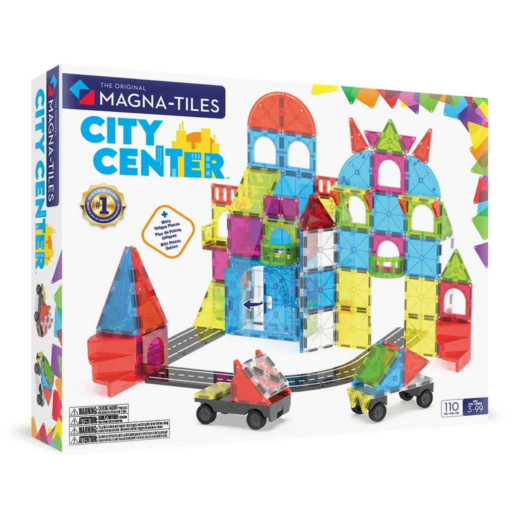 MAGNA-TILES CITY CENTER SET 110 PZS