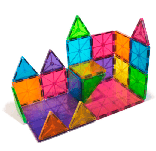 MAGNA-TILES CLEAR COLORS