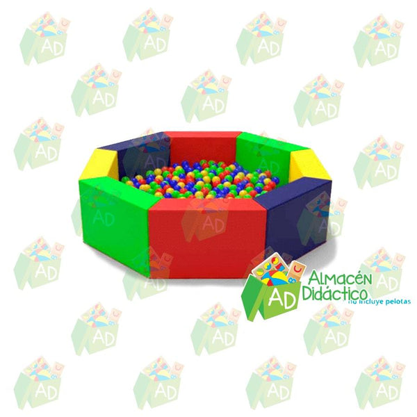 ALBERCA DE PELOTAS CONSTRUCTOR 8 PZAS
